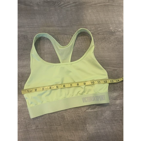 Victoria's Secret Sport Yellow Logo SMALL Sport Bra VS - Picture 8 of 9